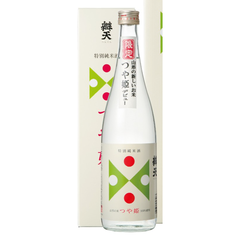 辯天 特別純米酒 つや姫・箱付 720ml