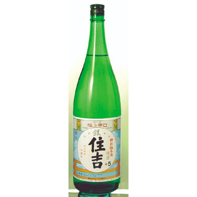 特別純米酒　極上　銀・住吉 1.8L