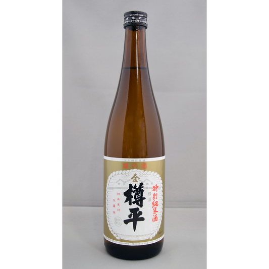 樽平　特別純米酒　金・樽平　720ml