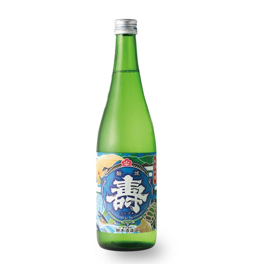 磐城寿　純米吟醸生大漁祝紺碧1.8L