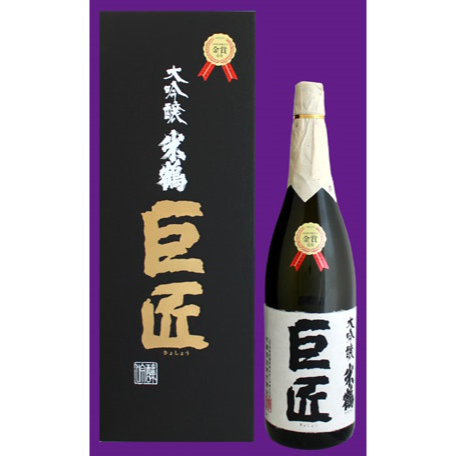 米鶴 大吟醸 袋どり・巨匠　1.8L