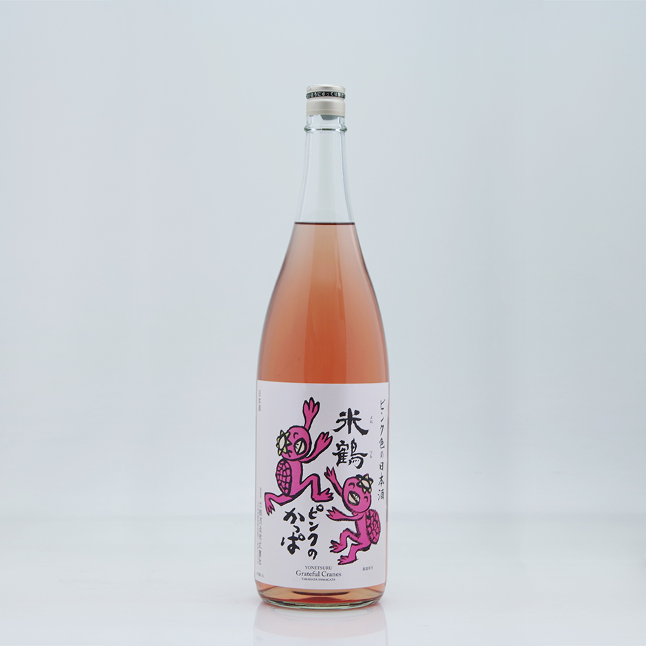 米鶴 純米酒 ピンクのかっぱ 1.8L