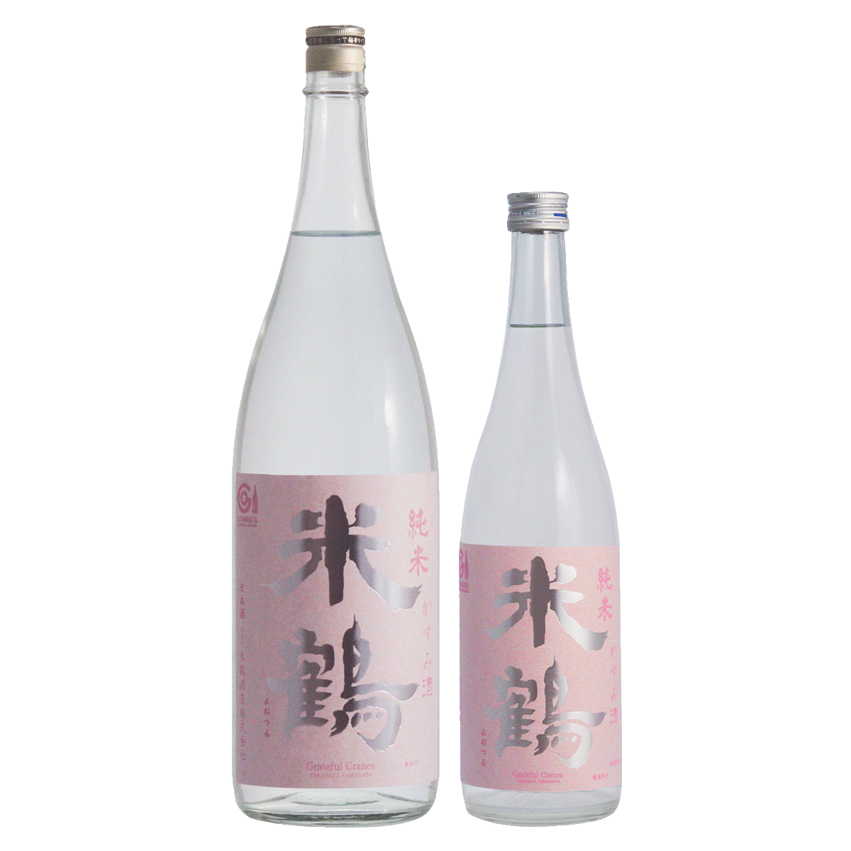 米鶴　純米　かすみ酒　1.8L