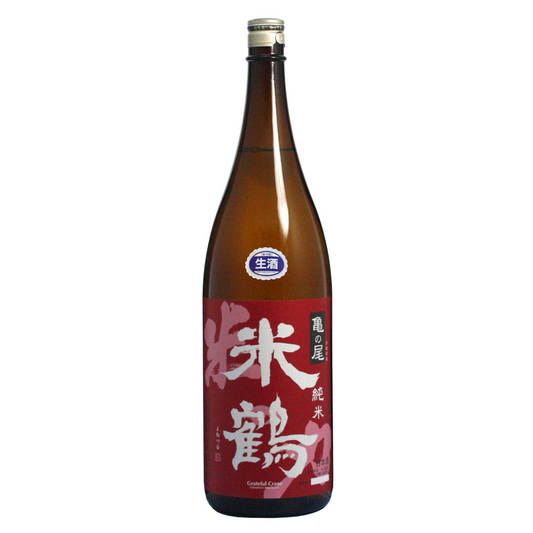 米鶴 純米酒 亀の尾・生原酒 1.8L