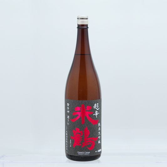 米鶴　超辛 純米大吟醸　1.8Ｌ